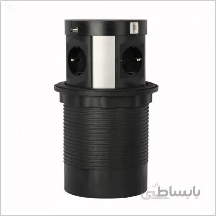 پریز توکار آسانسوری ملونی کد ۱۰۰۲۶