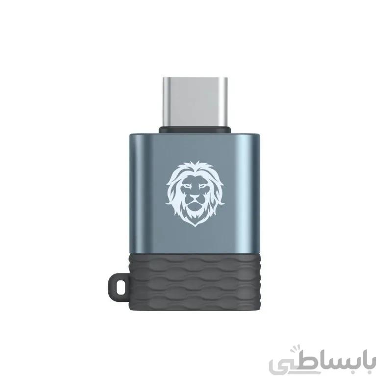 مبدل OTG و آداپتور تبدیل USB به USB Type-C گرین لاین