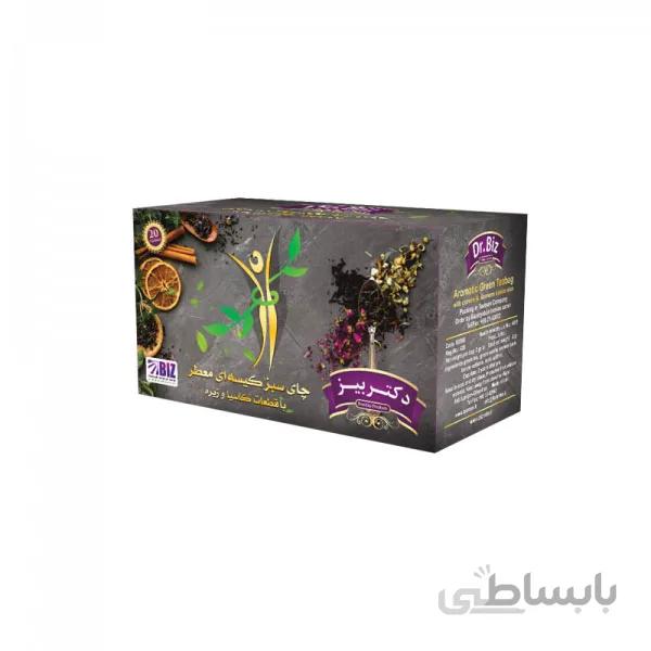 چای سبز کیسه ای معطر مخلوط
