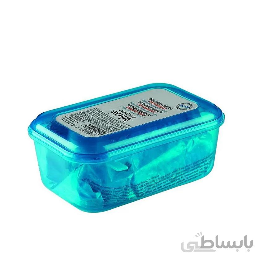 پودر دکلره اچ اس لاین رنگ آبی بدون آمونیاک 500 گرم