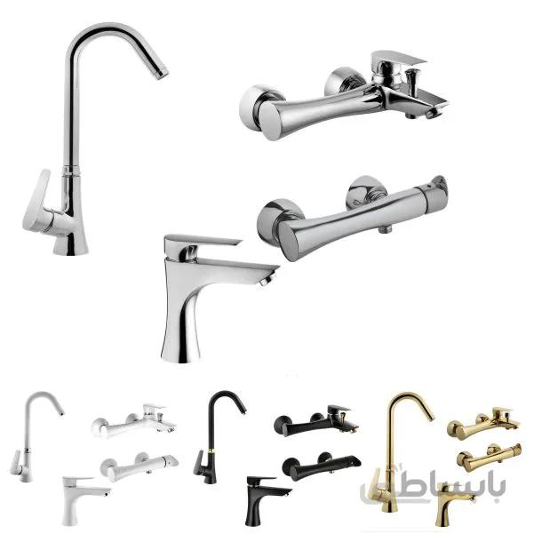 ست شیرآلات البرز روز مدل کارن کد 313391