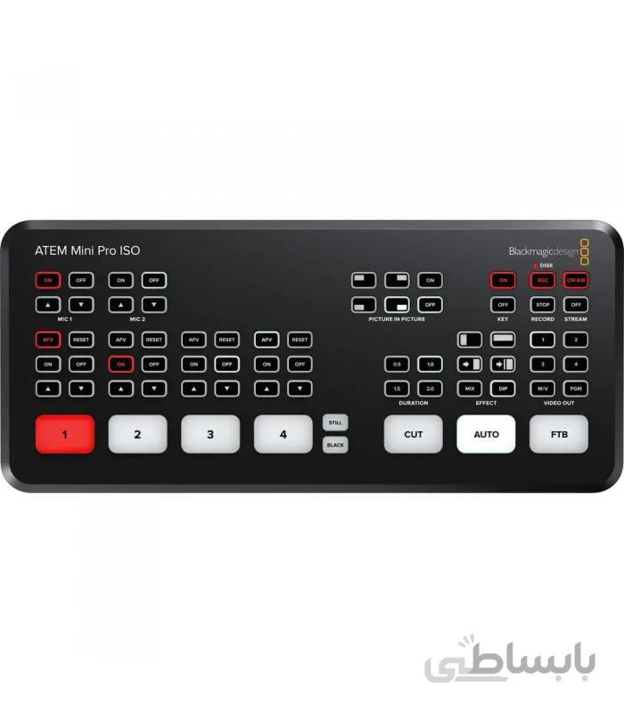 سوئیچر بلک مجیک مدل Blackmagic Design ATEM Mini Pro ISO HDMI Live Stream