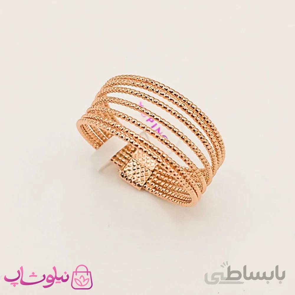 انگشتر زنانه ژوپینگ 7 ردیفه کد 2265