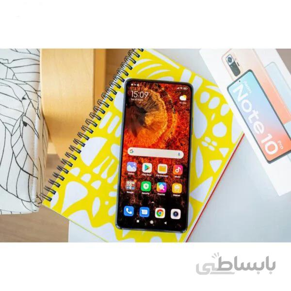 گوشی موبایل شیائومی مدل Redmi Note 10 pro M2101K6G دو سیم‌ کارت ظرفیت ۱۲۸ گیگابایت و رم ۶ گیگابایت+بیمه