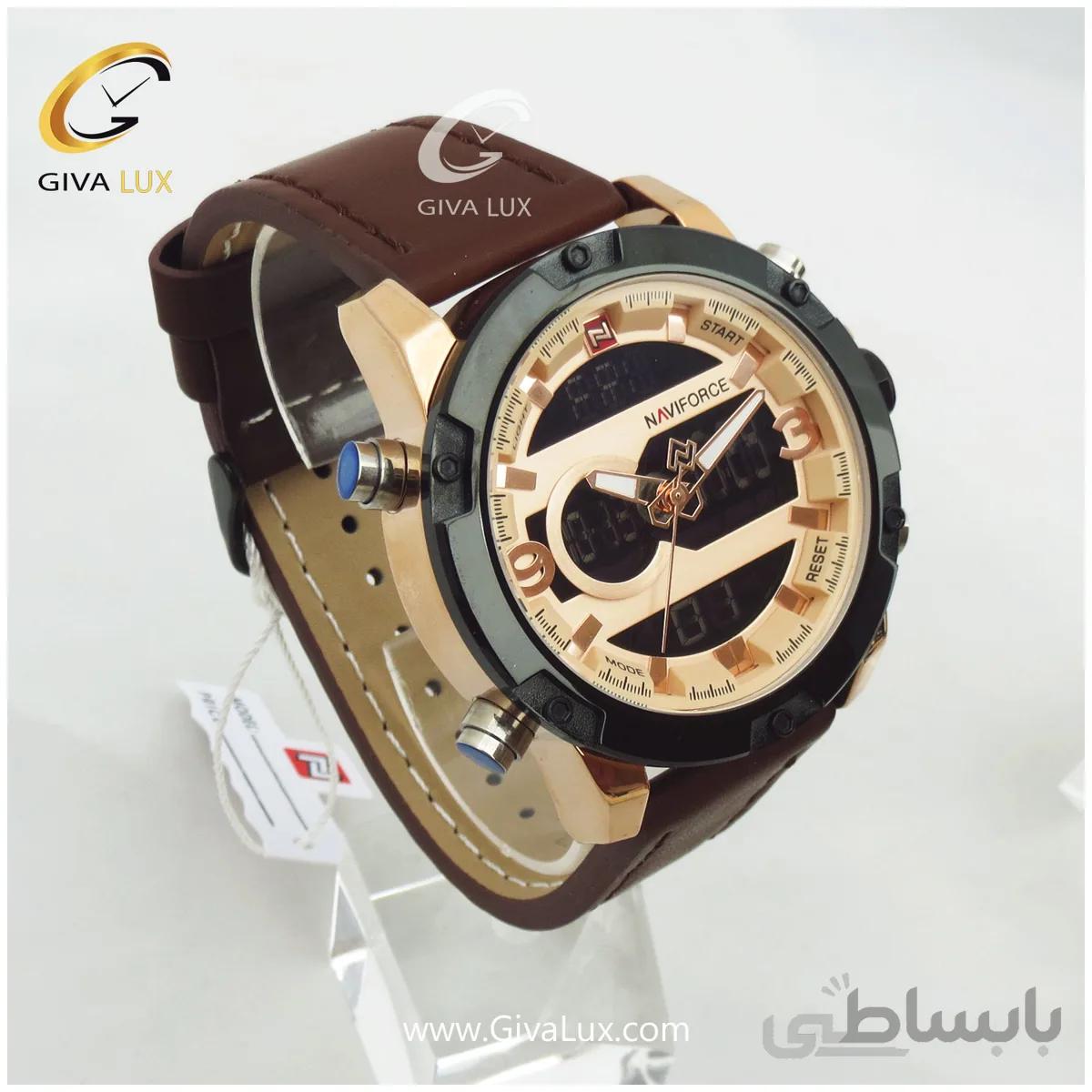 ساعت مردانه دوزمانه نوی فورس مدل Nf9097