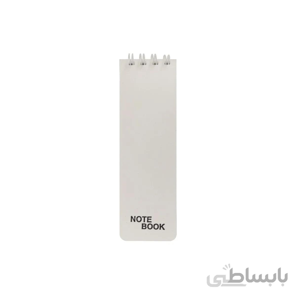 دفتر یادداشت 100 برگ پاپکو مدل باریک بسته 24 عددی کد NB-639