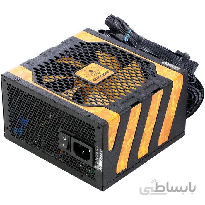 منبع تغذیه کامپیوتر گرین مدل GP550A-UK پلاس ا Green GP550A-UK Plus Power Supply