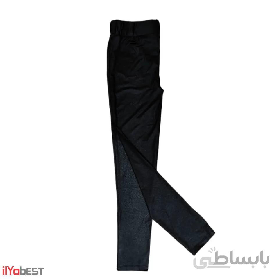 شلوار دخترانه مدل چرم براق