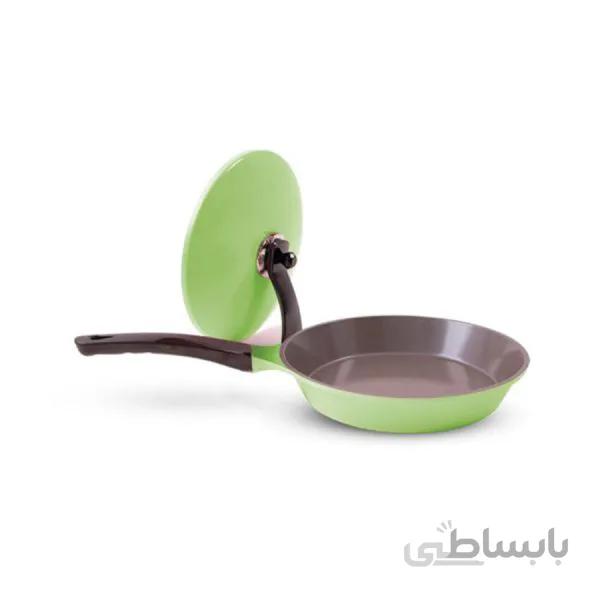 تابه سرامیک ۲۸ سانت سبز عرشیا مدل C622-1959