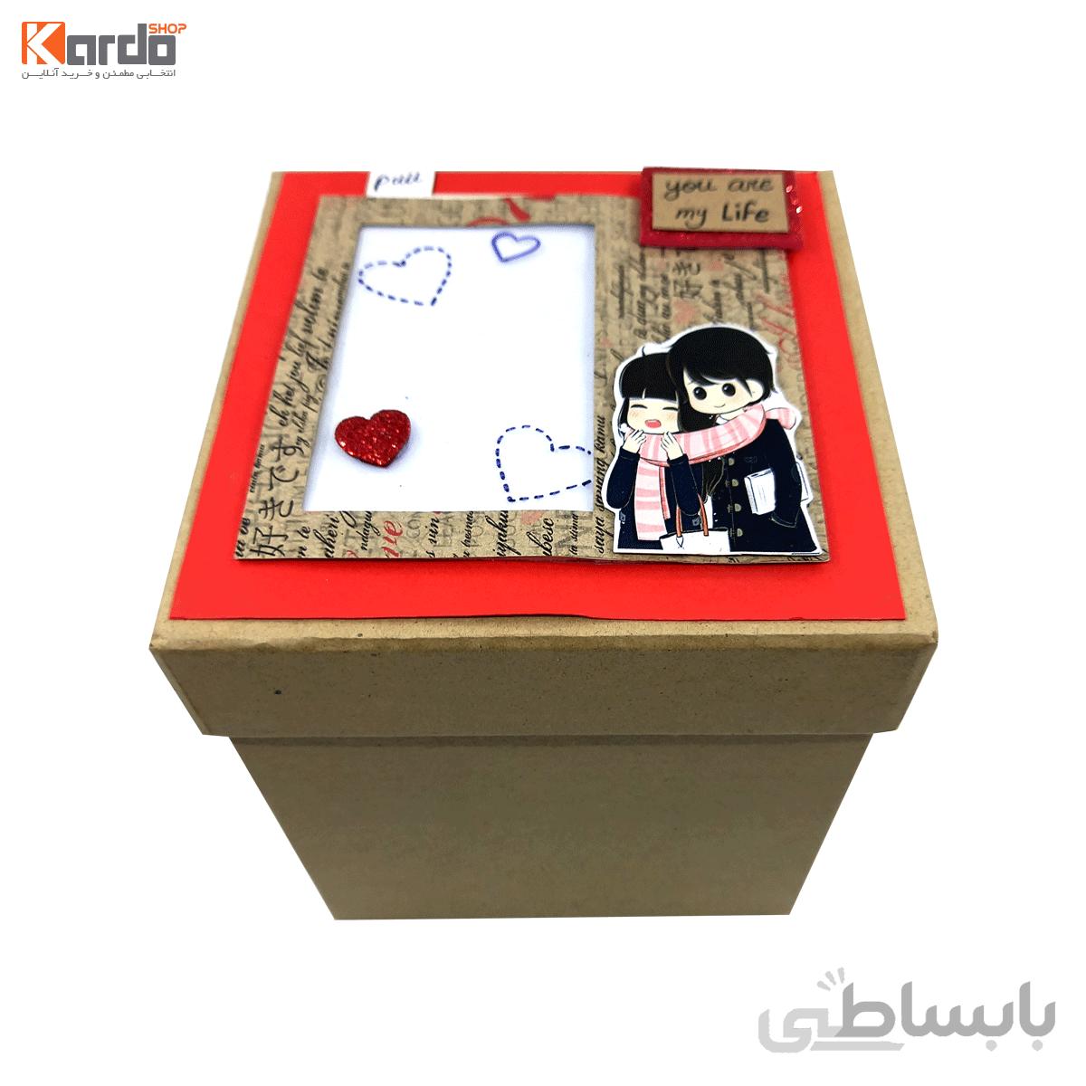 جعبه هدیه و کادو طرح ولنتاین