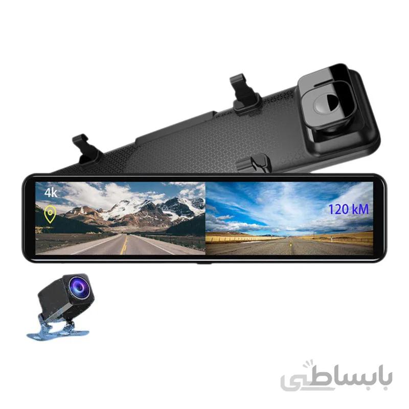 دوربین آینه خودرو 4k اولترا اچ دی وای فای دار