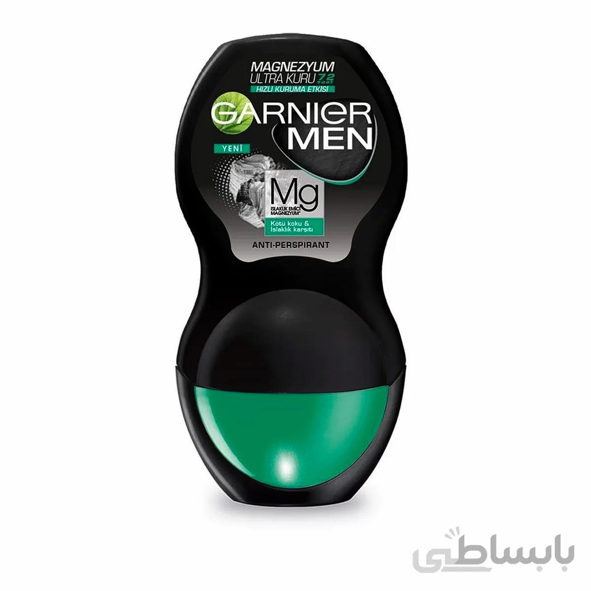 مام رول ضد تعریق ۴۸ ساعته گارنیر مدل Garnier Mineral Ultra Dry | حجم ۵۰ میل ا Garnier Mineral Ultra Dry Intensive 48h Roll On 50ml