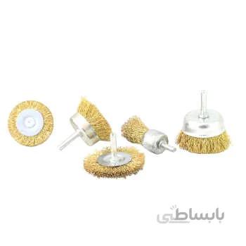 مجموعه فرچه سر دریلی مدل 001 بسته 5 عددی