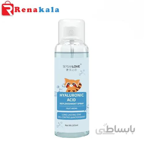 تونر اسپری مرطوب کننده هیالورونیک اسید سرسان لاو