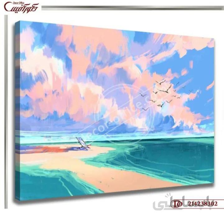 تابلو دیواری طبیعت 8302 ا Nature wall paintings 8302