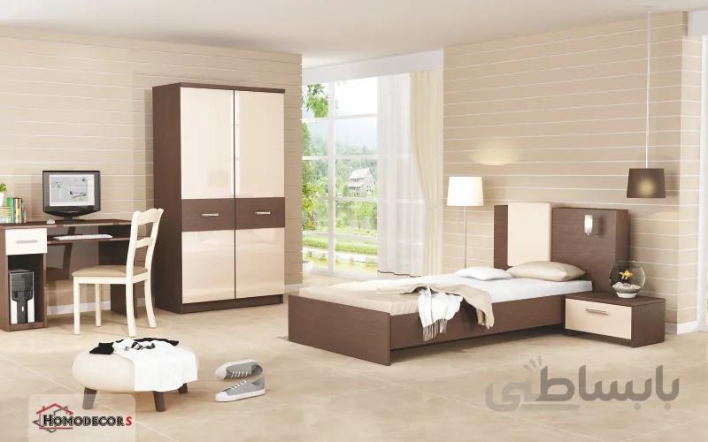 تخت خواب نوجوان مدل F349