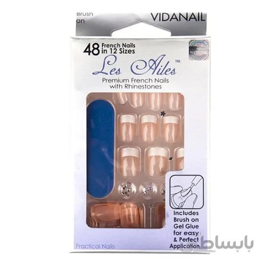 ناخن مصنوعی تریتون سری Les Ailes مدل Nail 1514 CF3