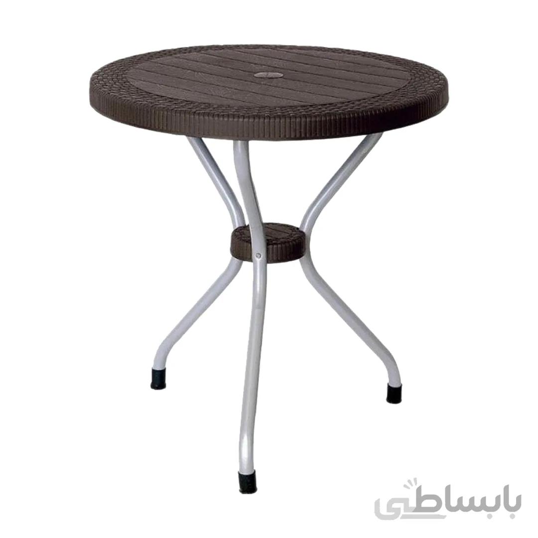 میز ناصر پلاستیک مدل 422 گرد