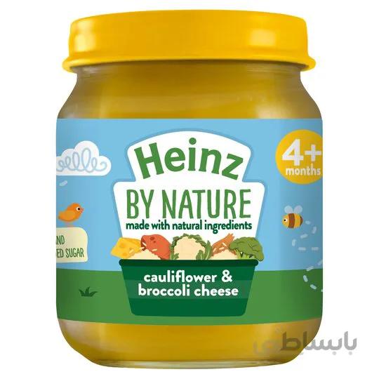 پوره آماده گل کلم و بروکلی همرا با پنیر هاینز Heinz