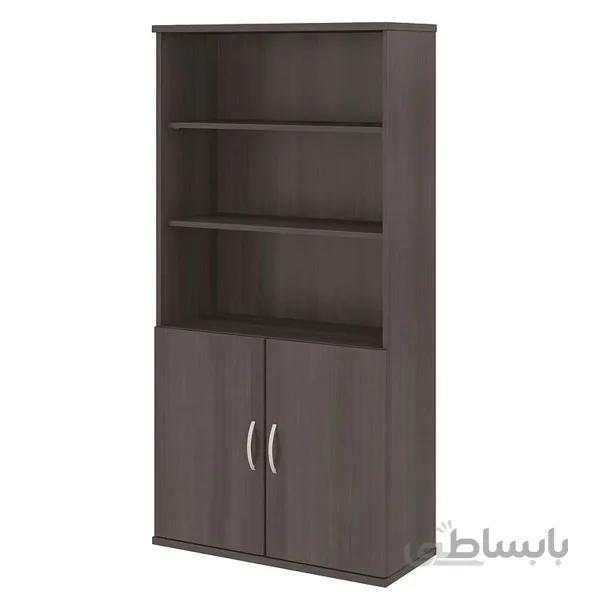 کتابخانه اداری درب دار فوبورو مدل کاترین