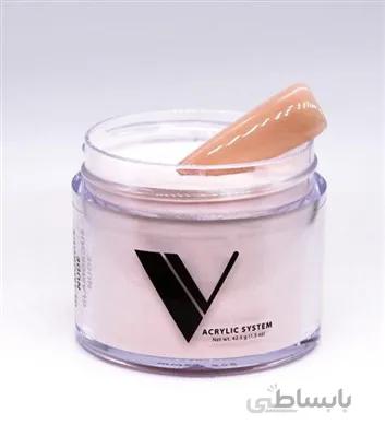 پودر هلویی روشن کاشت ناخن 50 گرم برند وی Glamoruse Nude