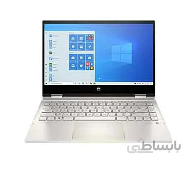 لپ تاپ اچ پی چرخشی ۱۴ اینچی مدل HP Pavilion x360 14 – DW100 پردازنده Core i5 رم ۱۶GB حافظه ۵۱۲GB SSD گرافیک Intel Iris Xe لمسی