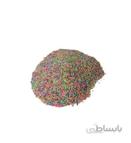 شن رنگی ساحل