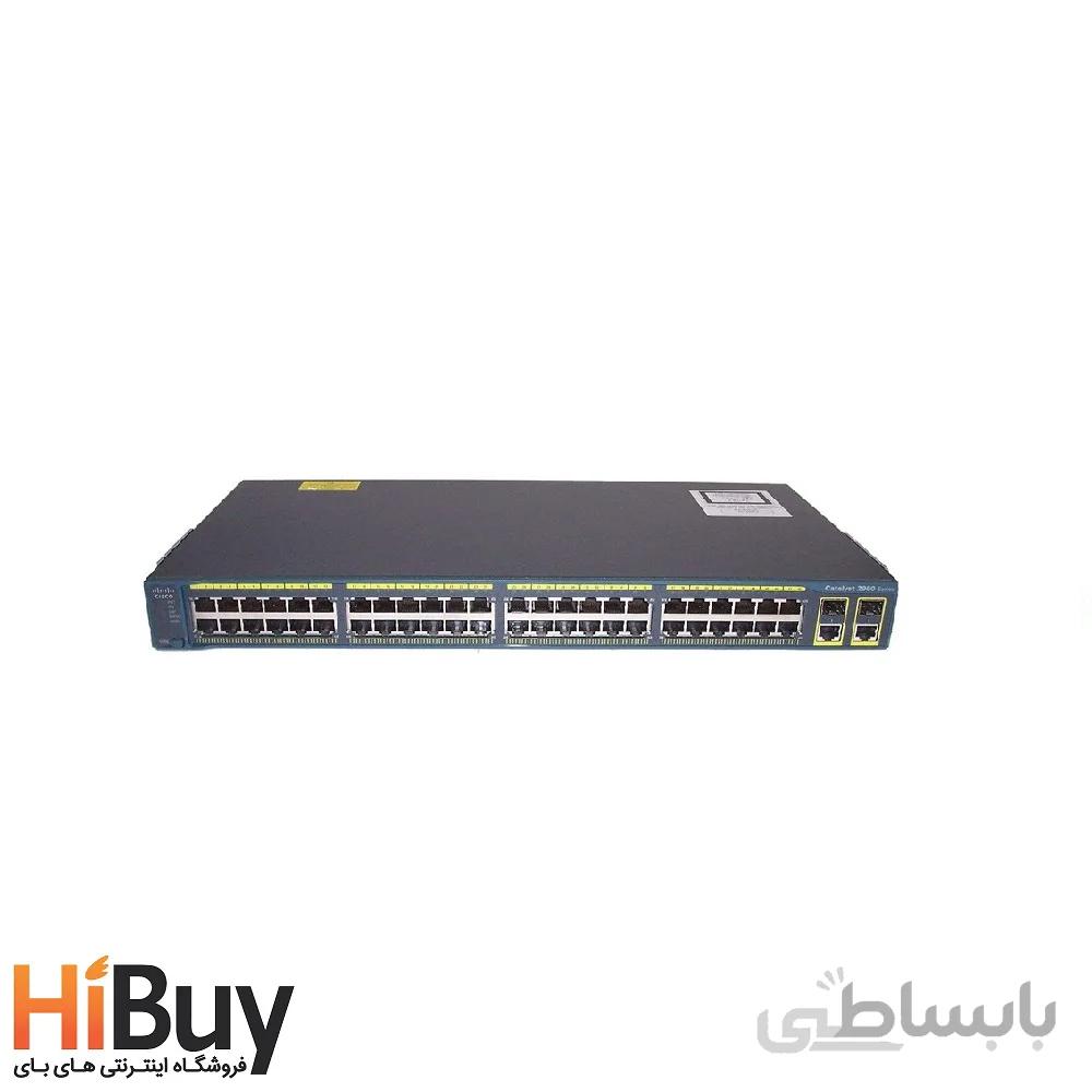 سوییچ 48 پورت سیسکو مدل WS-C2960X-48FPD-L ا CISCO WS-C2960X-48FPD-L 48Port Managed Switch
