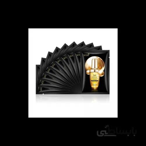 ماسک ورقه ای صورت گلد 24 لیزیا ا Gold 24 face mask LIZEEA LIZEEA