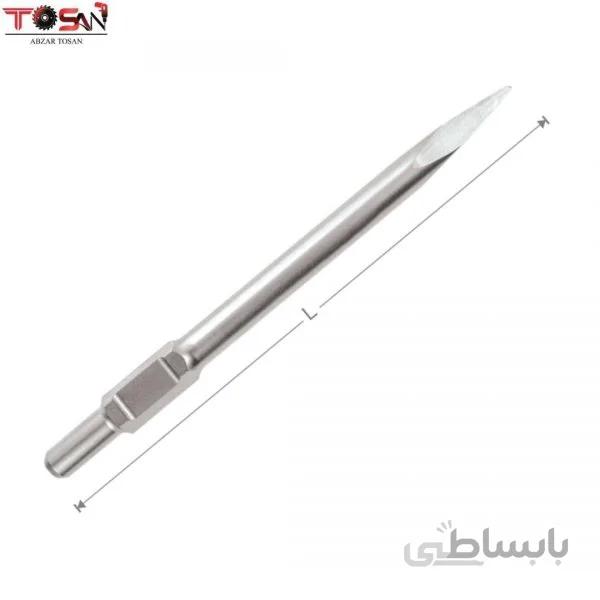 قلم دنباله شش گوش تیز 410×30