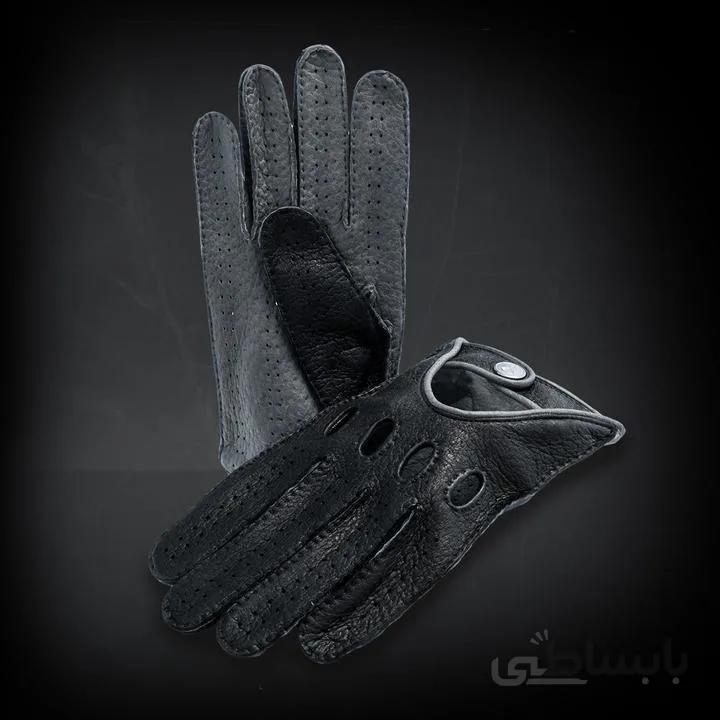 دستکش رانندگی چرم مون Special HM3