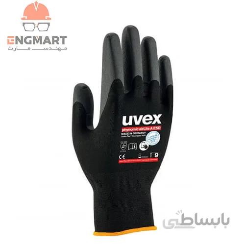 دستکش ایمنی یووکس مدل uvex phynomic airLite A ESD