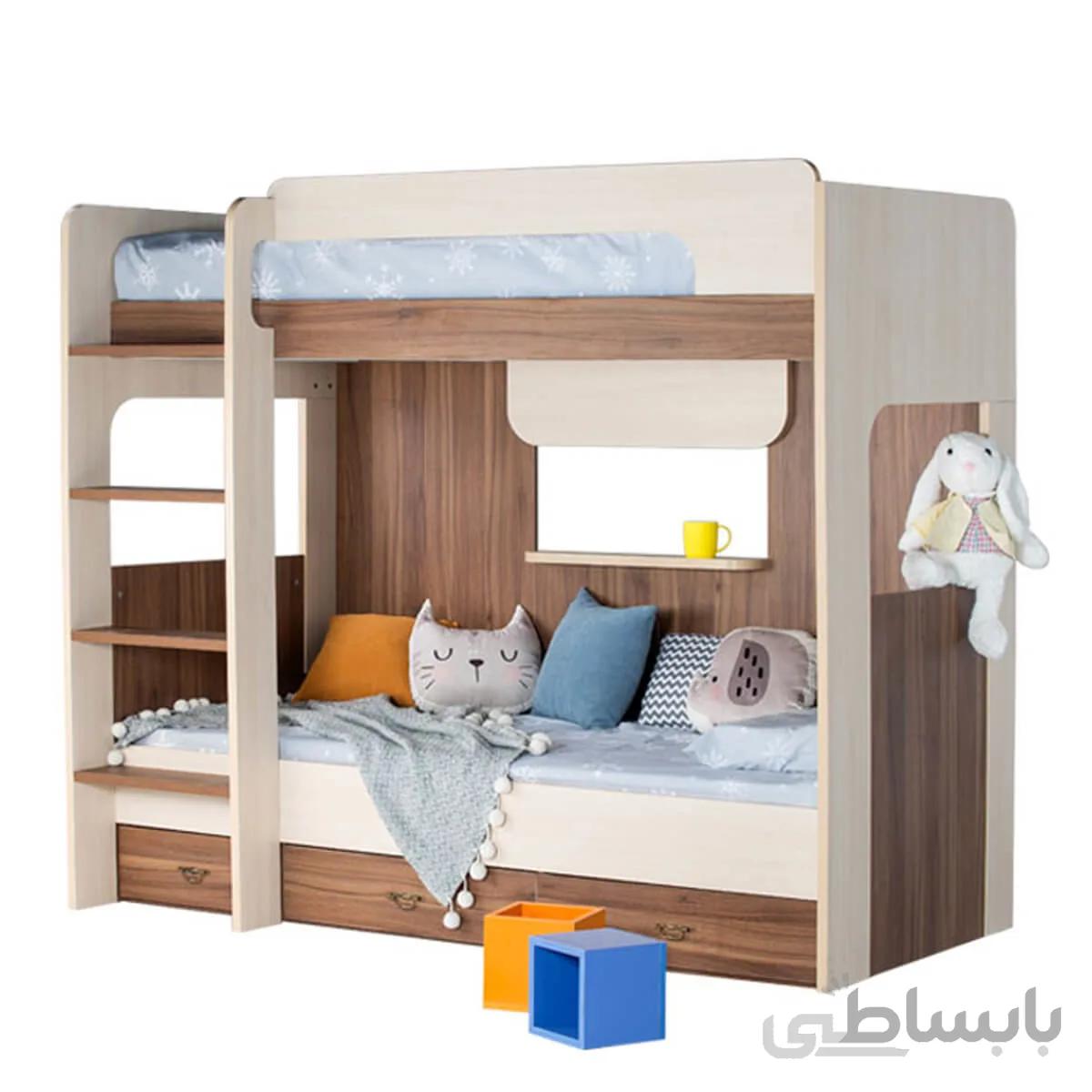 تخت دو طبقه ۹۰ سما