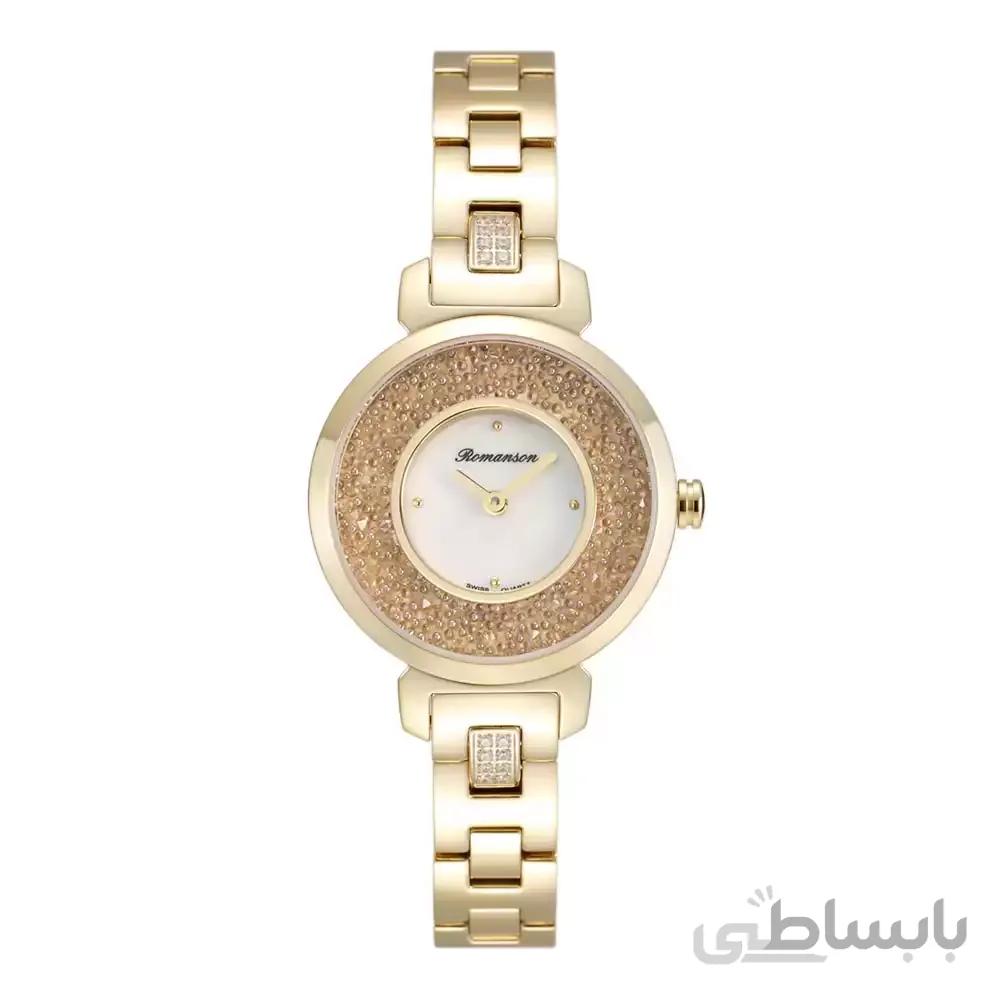 ساعت مچی زنانه رومانسونRM6A36QLGGM1R1