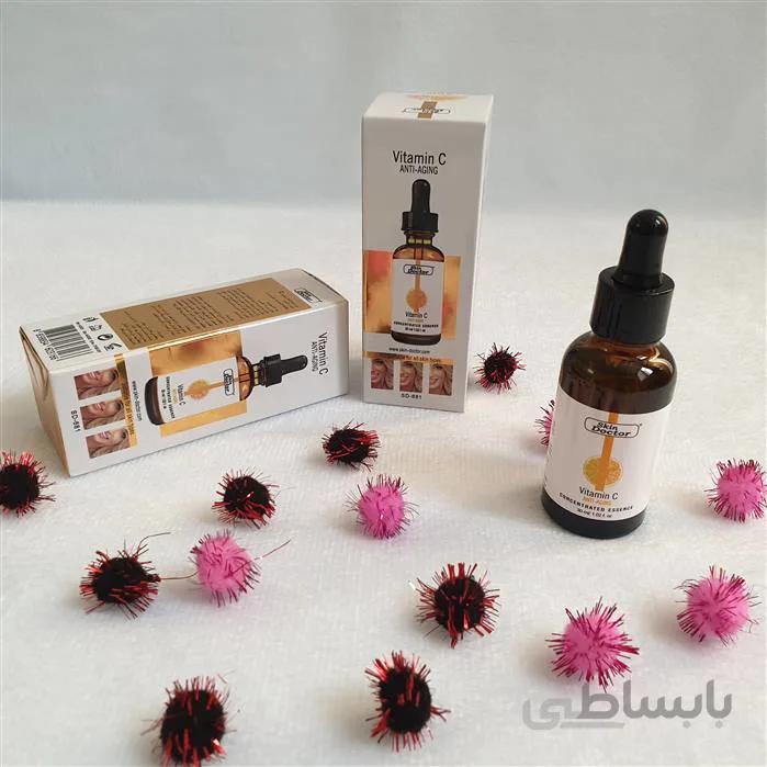 سرم ویتامین Cدکتر اسکین ا 🔴سرم صورت ویتامین سی skin doctor حاوی مقادیر بالایی ویتامین C نیز می باشد که از پوست در برابر رادیکال های آزاد مراقبت می کند. مرطوب کردن پوست و بهبود آفتاب سوختگی