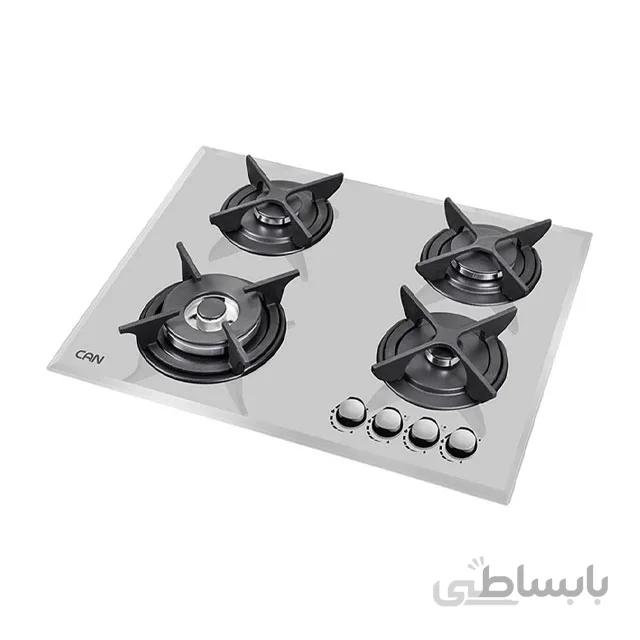 اجاق گاز ۴ شعله شیشه‌ای کن مدل ۴۰۳GW ا Can Gas Hob model 403GW