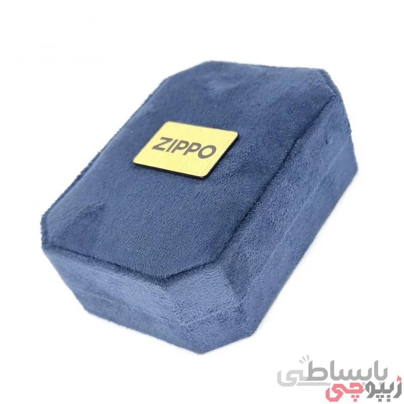 جعبه کادویی زیپو مدل مخملی