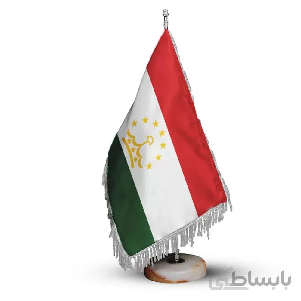 پرچم تشریفات و رومیزی کشور تاجیکستان کد P315