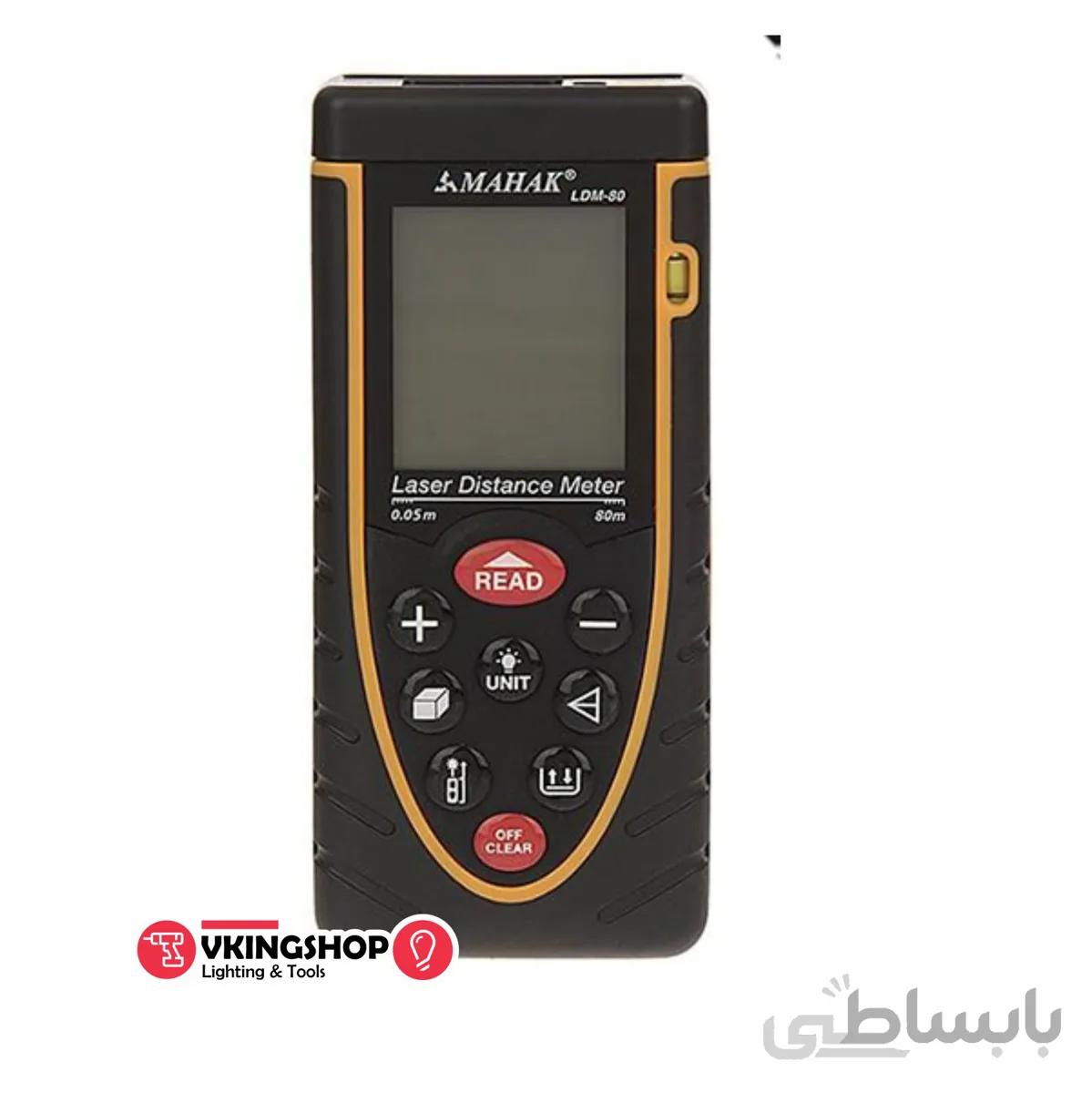 متر لیزری 80 متری محک مدل LDM-80