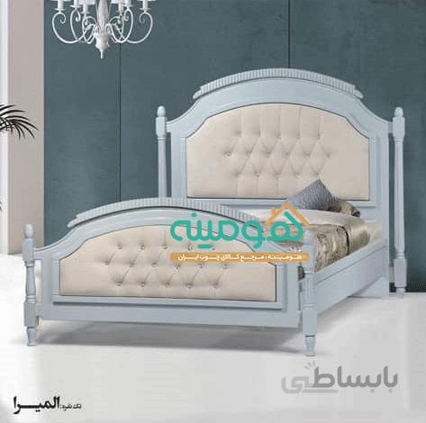 تخت خواب یک نفره مدل المیرا