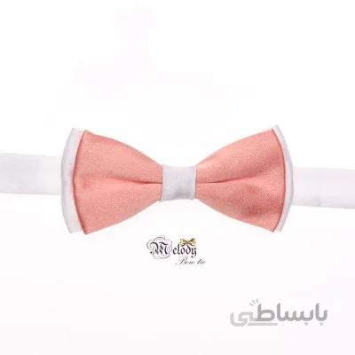 پاپیون سری نینو - بچگانه (گل بهی روشن براق و سفید)