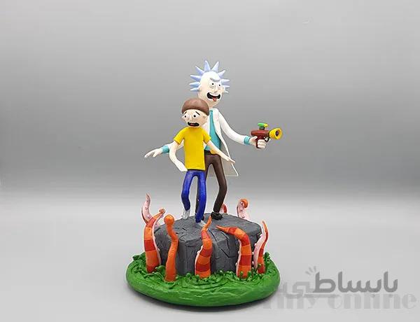 فیگور ریک و مورتی (مجسمه دستساز)