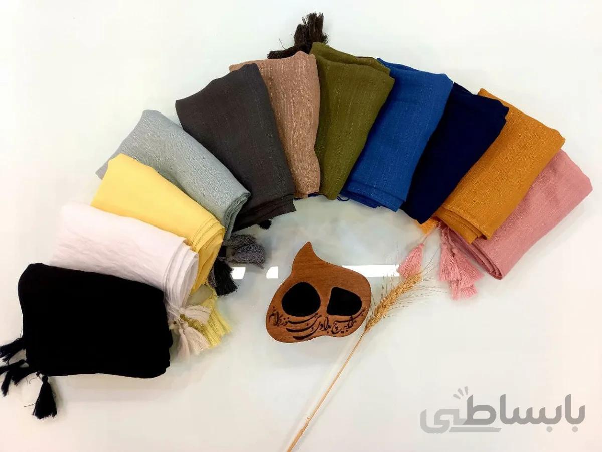 شال اسلپ منگوله دار کد 112 سبز
