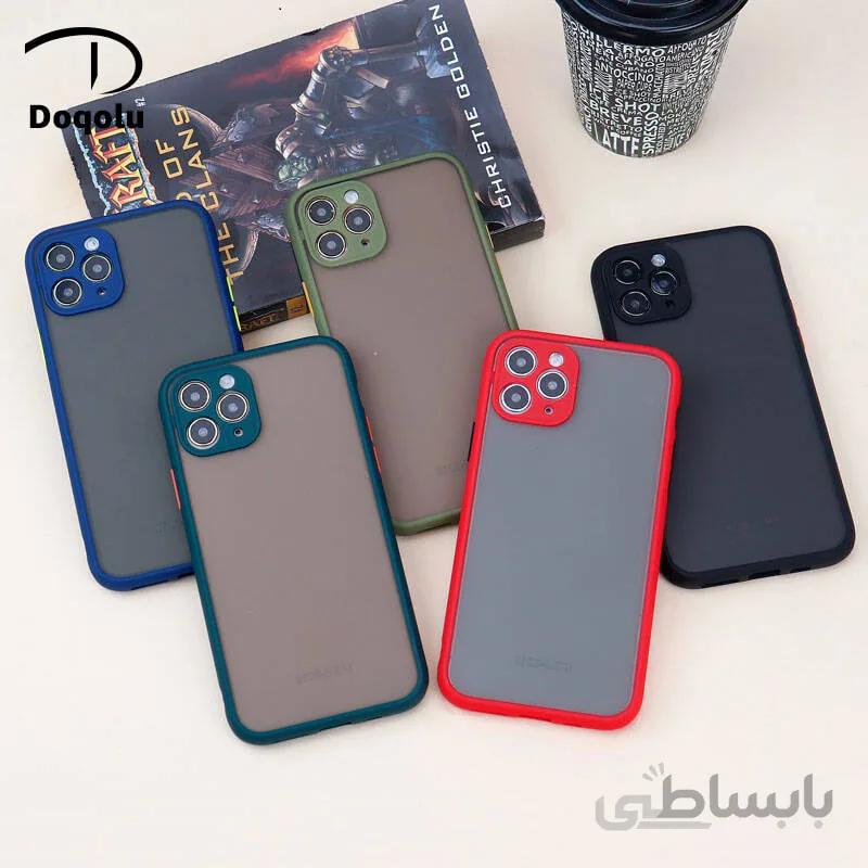 قاب گوشی اپل Apple iphone 11 pro مدل پشت مات محافظ لنزدار