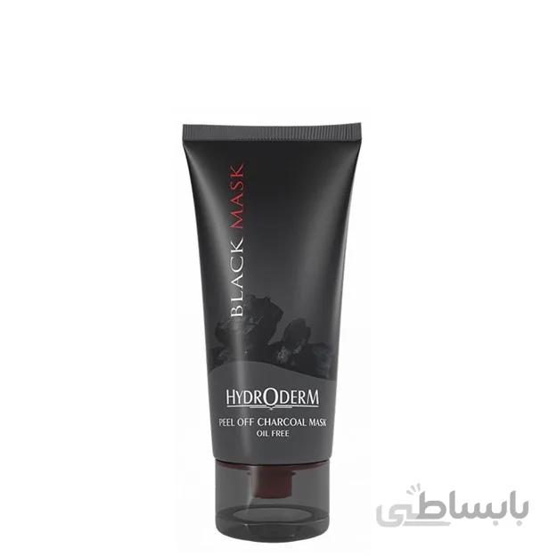 ماسک صورت لایه بردار ورقه ای حاوی زغال 60 میل هیدرودرم ا Hydroderm Peel Off Charcoal Mask 60ml