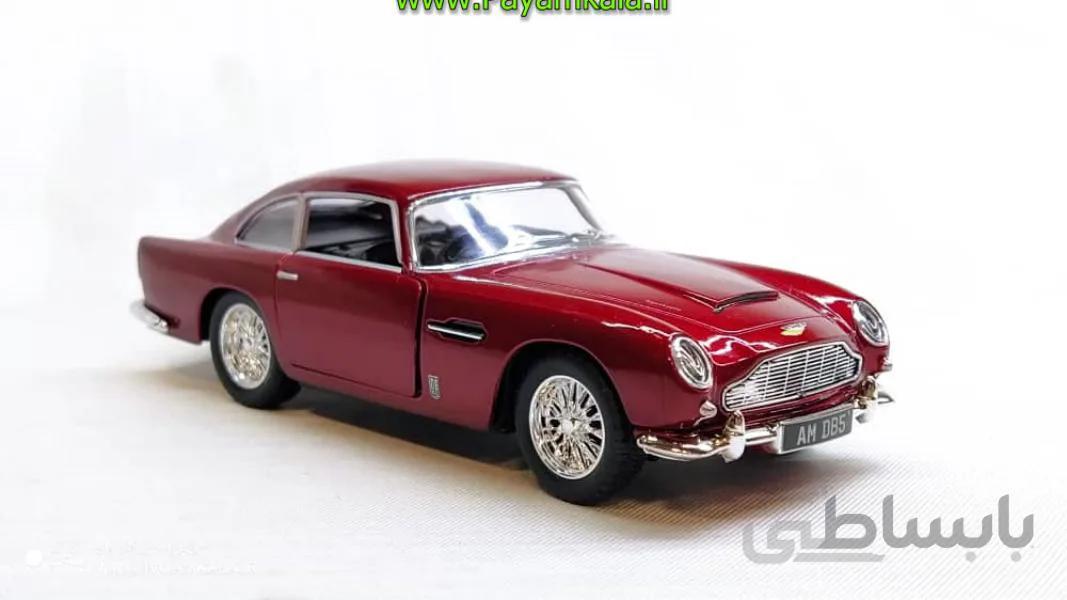 ماشین فلزی استون مارتین (ASTON MARTIN DB5 KINSMART) قرمز