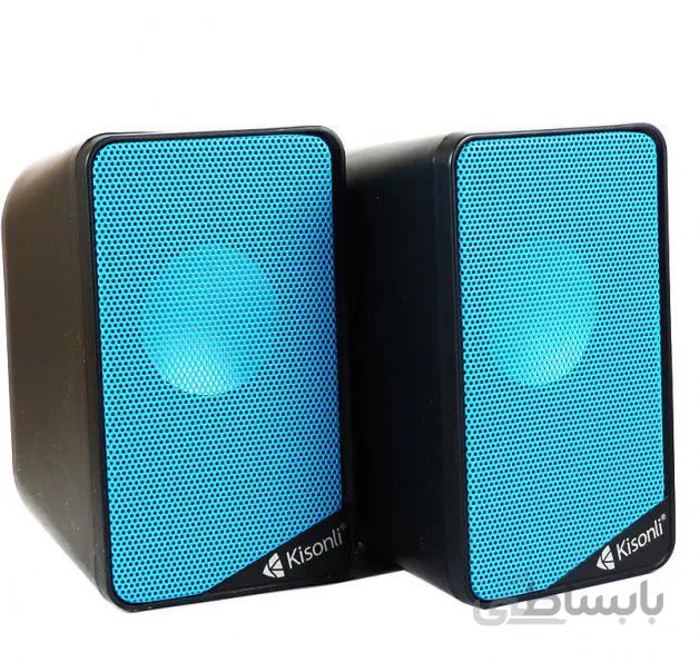 اسپیکر ۲ تکه Kisonli KS-03 ا Kisonli KS-03 Desktop Wired Speaker