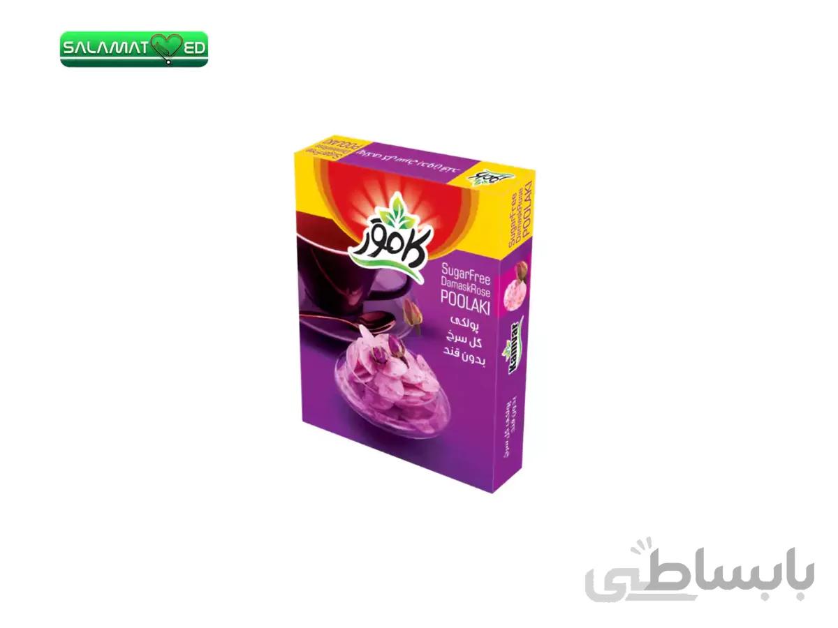 پولکی گل سرخ بدون قند و رژیمی