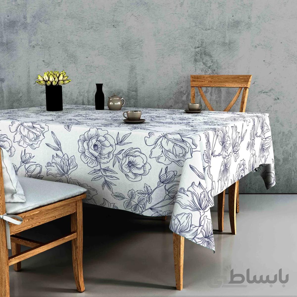 سفره طرح گل گلی