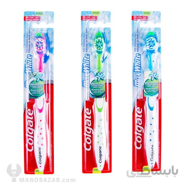 مسواک کلگیت مکس وایت Max White : وزن 25 گرم